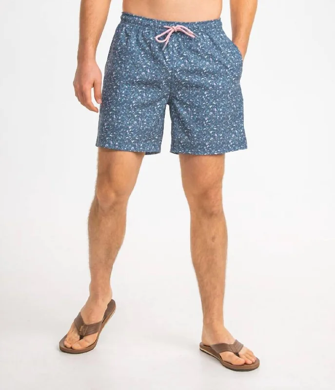 Pebble Beach Swim Short In Blue