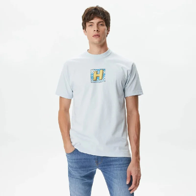 HUF Tresspass Short Sleeve Tee Sky  TS01940 Men's