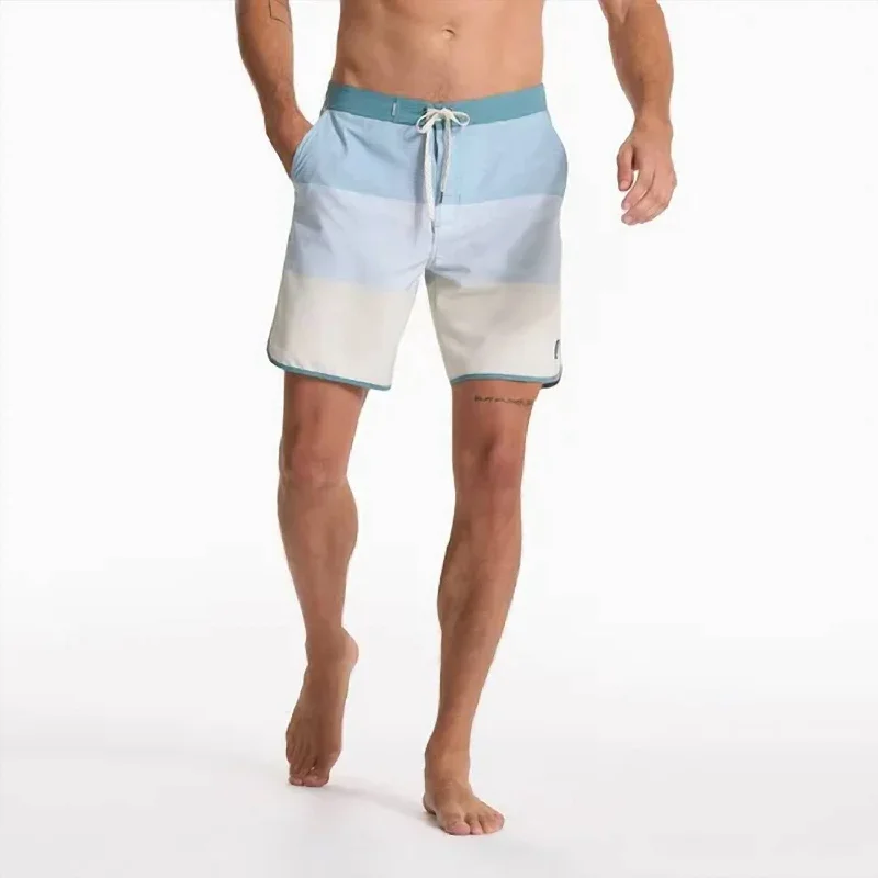 Cruise Boardshort In Sagebrush Wave Stripe