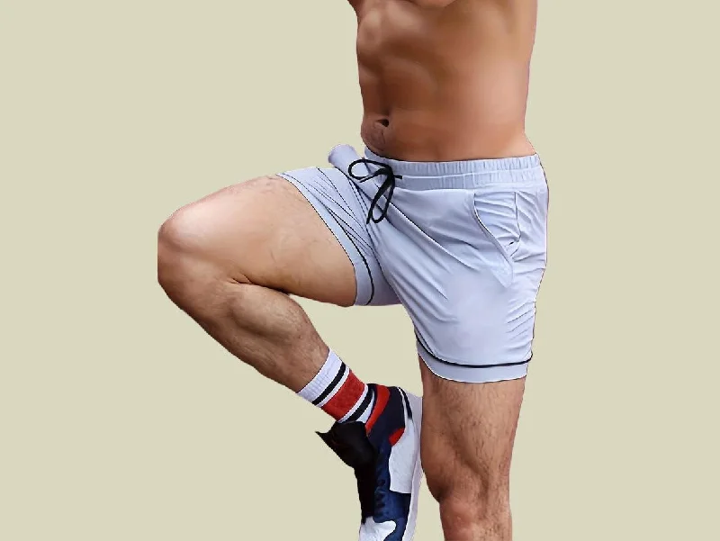 Gay Gym Shorts | Loose Pocket Shorts for Training, Running, Basketball