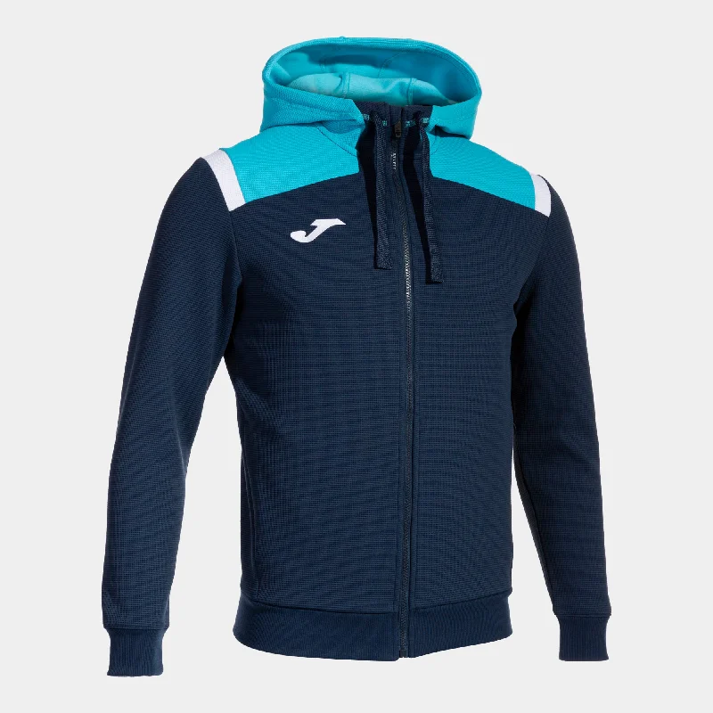 Joma Toledo Hoodie Jacket (Dark Navy/Turquoise Fluor)