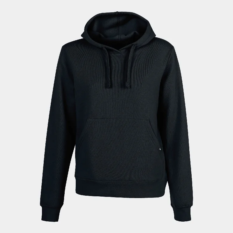 Joma Montana Ladies Hooded Sweatshirt (Black)