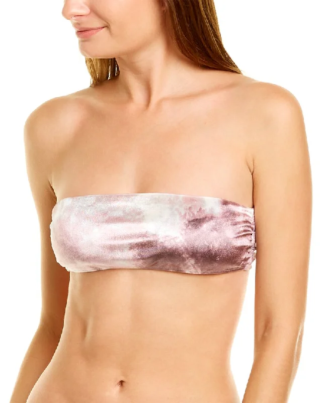 PQ Swim Velour Bandeau Top