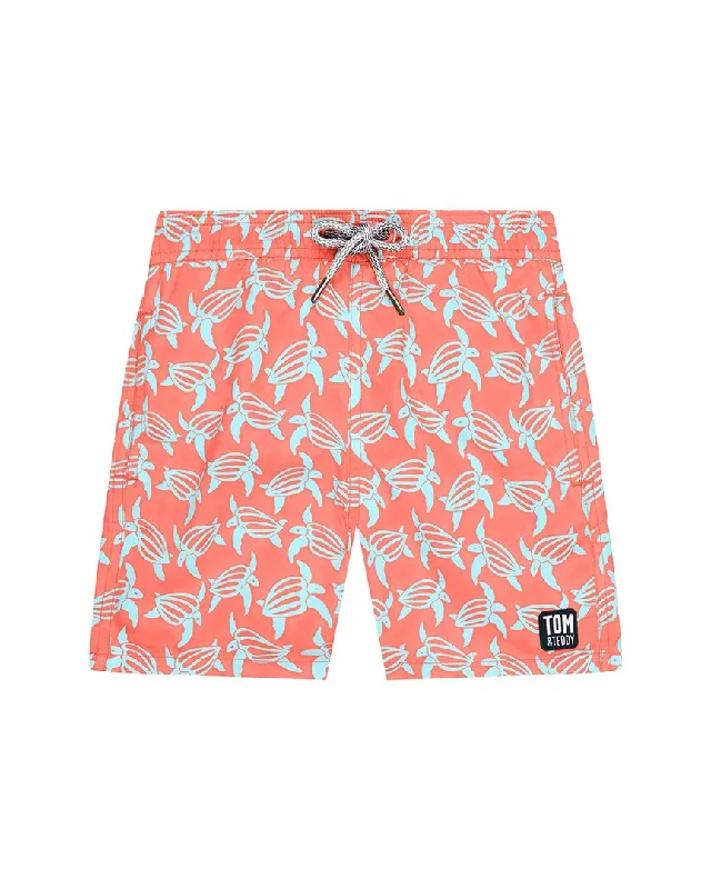 Tom & Teddy Turtle Swim Short