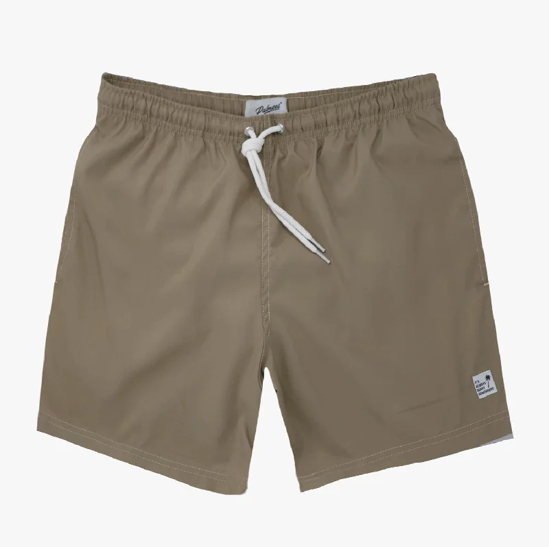 Men's Swim Short In Khaki