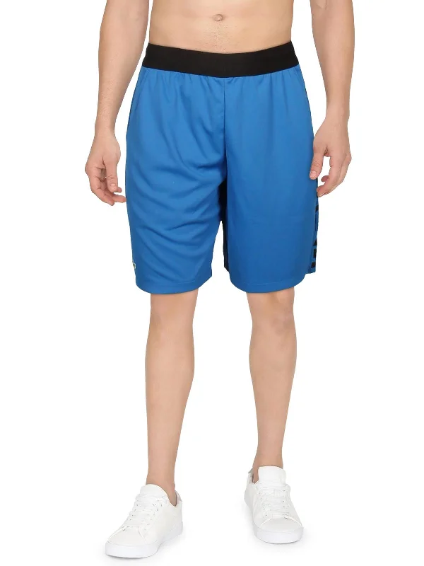 Mens Tennis Mesh Shorts