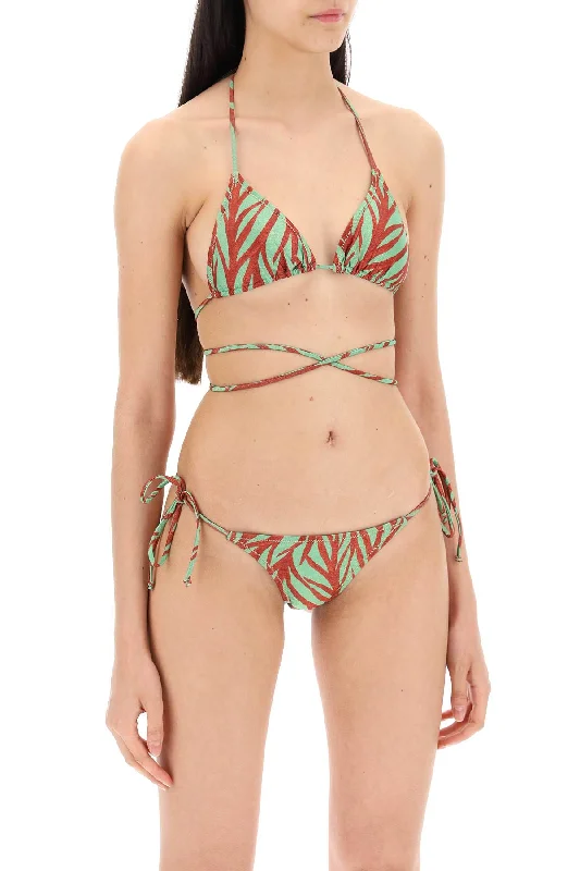 Reina Olga 'animal Print Miami Bikini Set