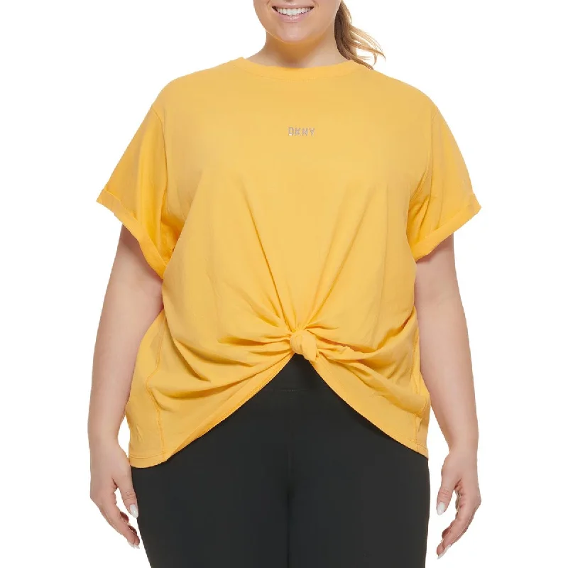 Plus Womens Tee Fitness Pullover Top