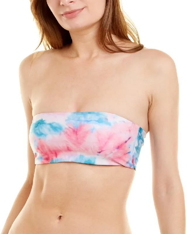 Splendid Reversible Bandeau Bikini Top