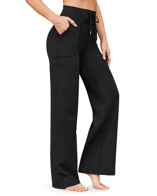 Business Casual High-Waist Wide Leg Pants 31