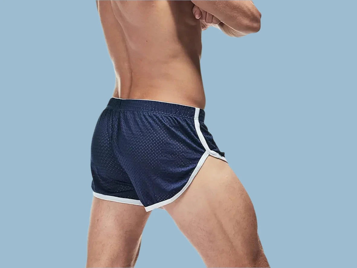 Gay Gym Shorts | 3" Mesh Split Side Shorts