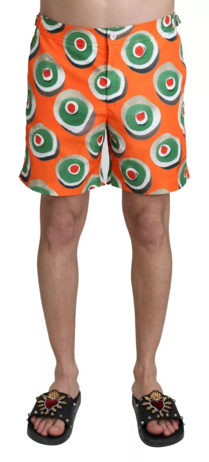 Dolce & Gabbana  Cupcake Beachwear Shorts Men's Swimwear