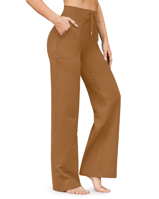 Business Casual High-Waist Wide Leg Pants