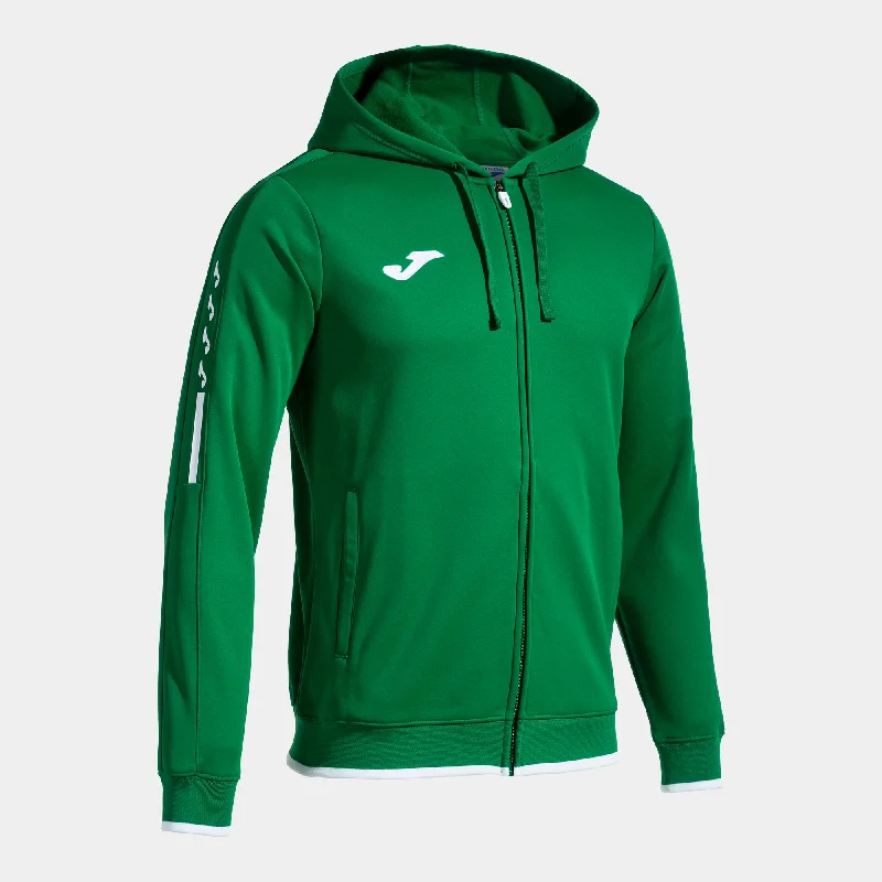 Joma Olimpiada Hoodie Jacket (Green Medium)