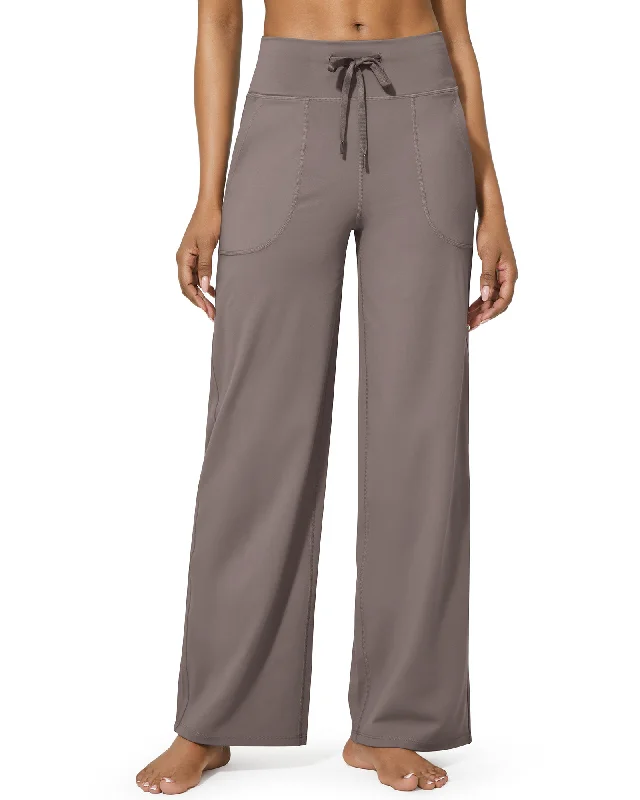 Business Casual High-Waist Wide Leg Pants 29