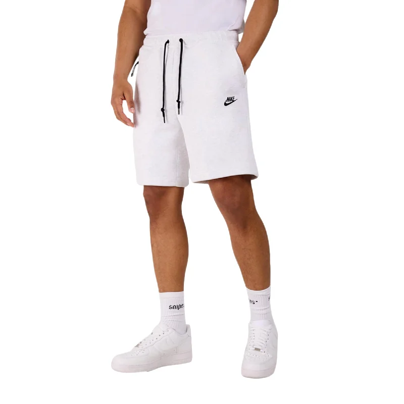 Nike Tech Fleece Shorts White/Black  FB8171-051 Men's