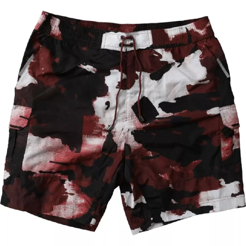 Dolce & Gabbana multi Camouflage DG Logo Beachwear Shorts Men's Swimwear