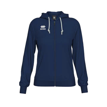 Errea Wita Full-Zip Hooded Top Womens (Navy)