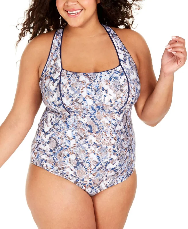 Animal Kingdom One Piece Bikini - Plus In Python