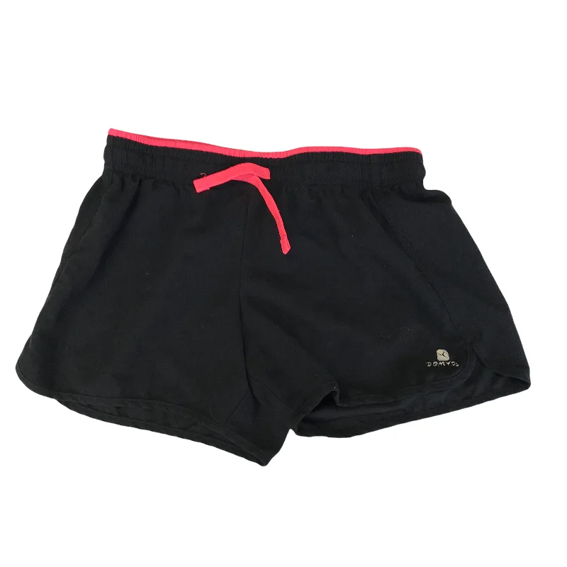 Decathlon Black Sport Shorts Age 10