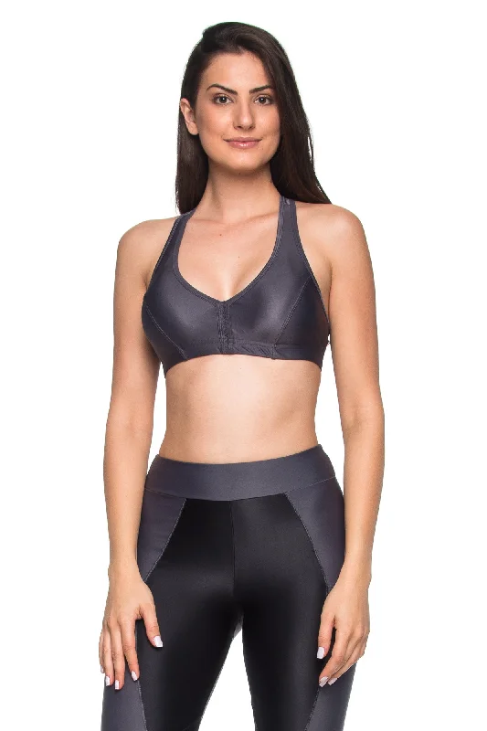 Bo Ju Sport Bra - Graphite