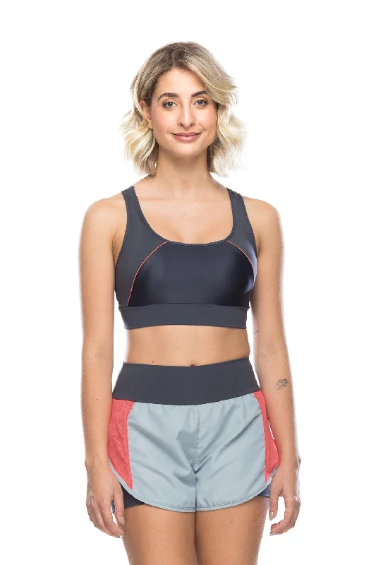 Cool Sport Bra- Graphite