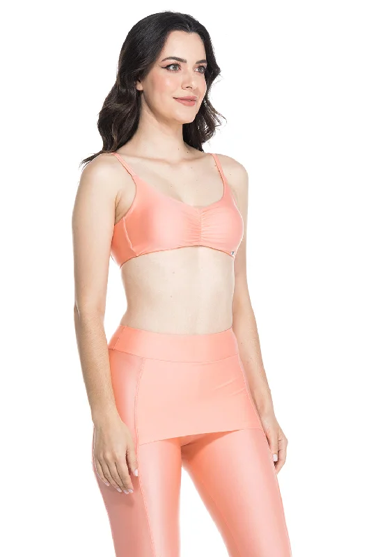 Lara Sports Bra - Salmon