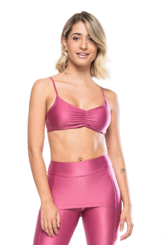 Lara Sports Bra - Vintage Pink