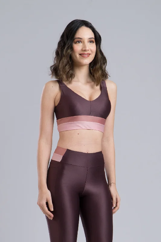 Move Sport Bra - Brown