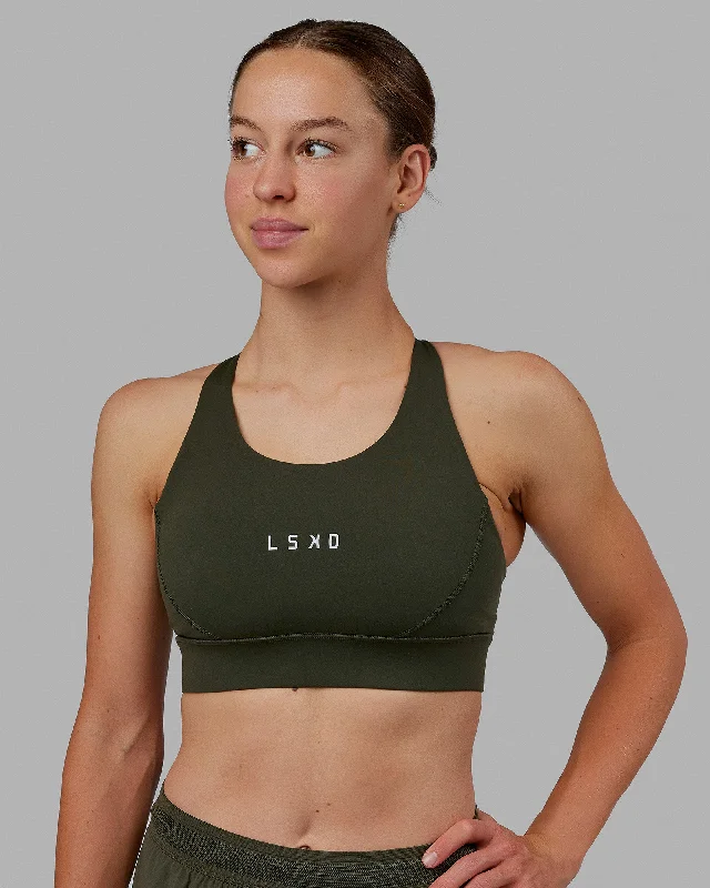 Propel Sports Bra - Forest Night