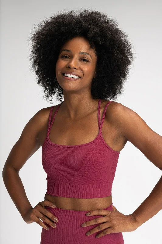 Soft Seamless Sports Bra