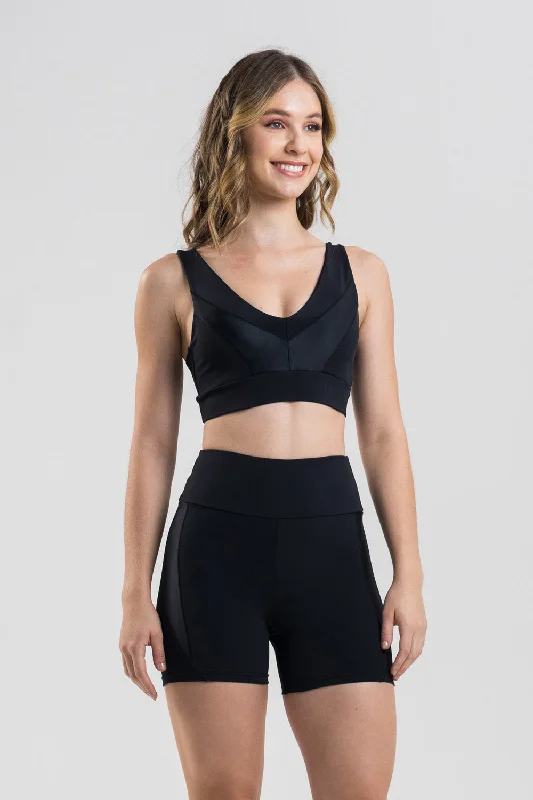 Style Sport Bra - Black