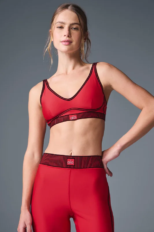 Airlift Line Up Bra - Bold Red