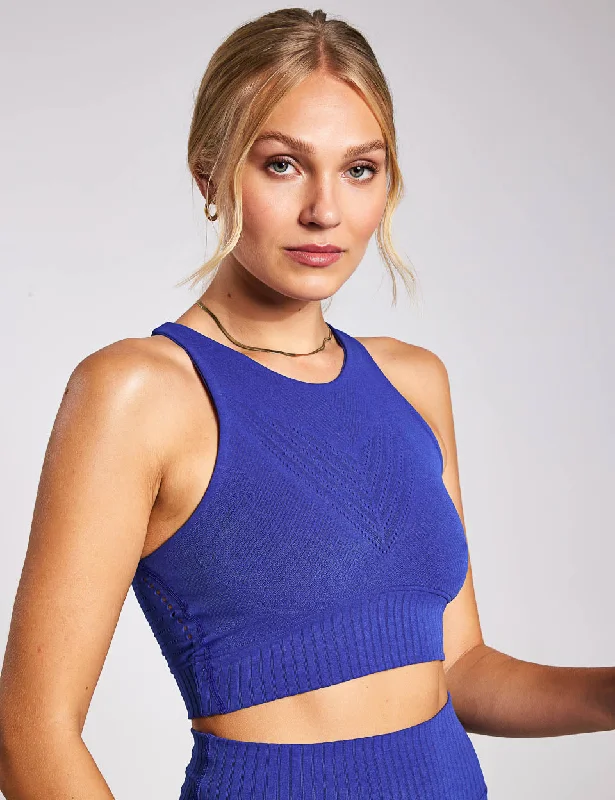 Full Circle Seamless Bra - Mazarine