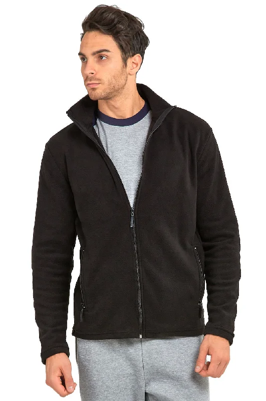 KNOCKER MEN'S POLAR FLEECE JACKET (PF2000_BLACK)