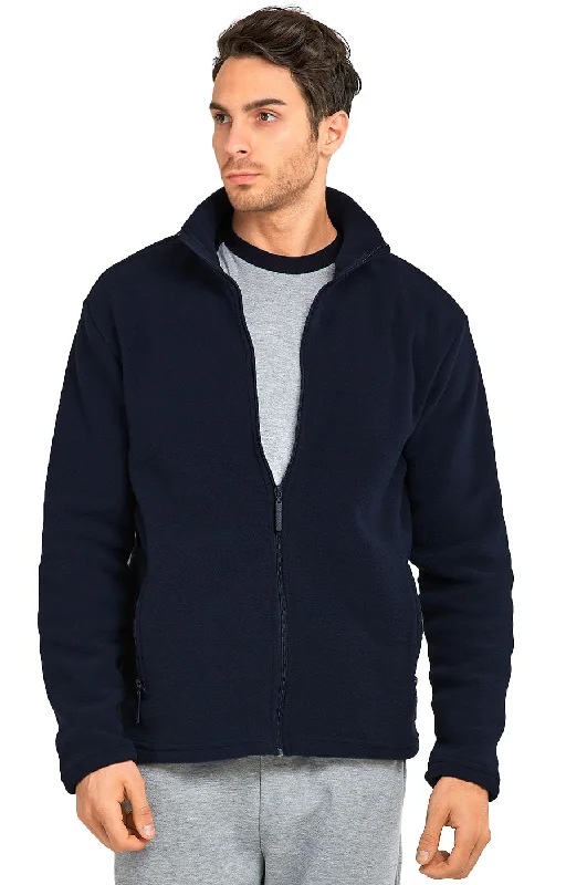 KNOCKER MEN'S POLAR FLEECE JACKET (PF2000_NAVY)