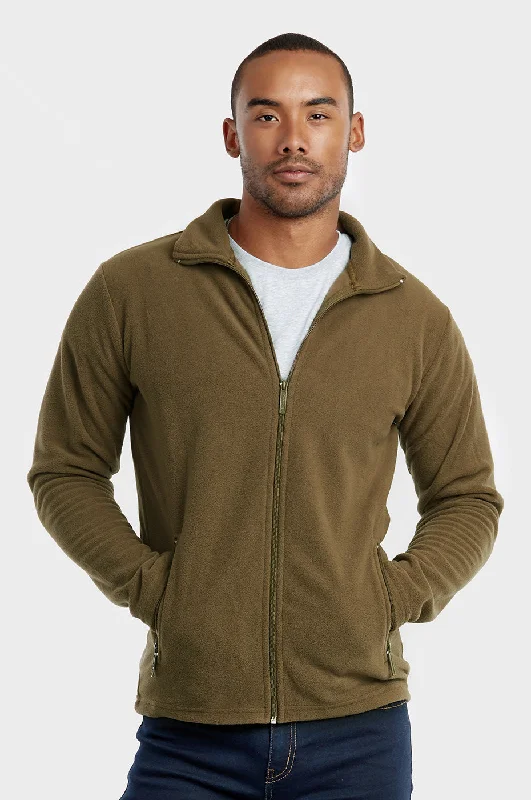 KNOCKER MEN'S POLAR FLEECE JACKET (PF2000_OLIVE)